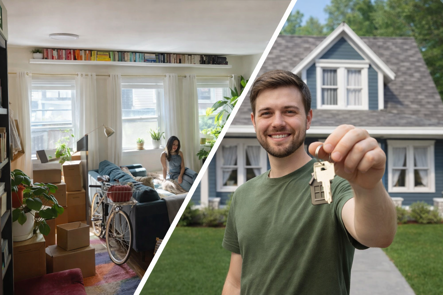 Apartment vs Homeownership comparison