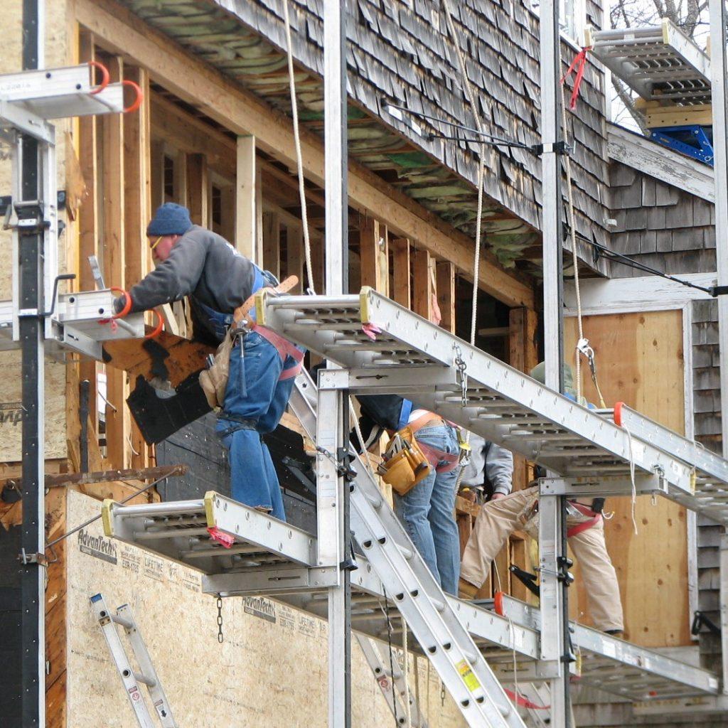 carpentry apprenticeship framing house Wisconsin jobsite