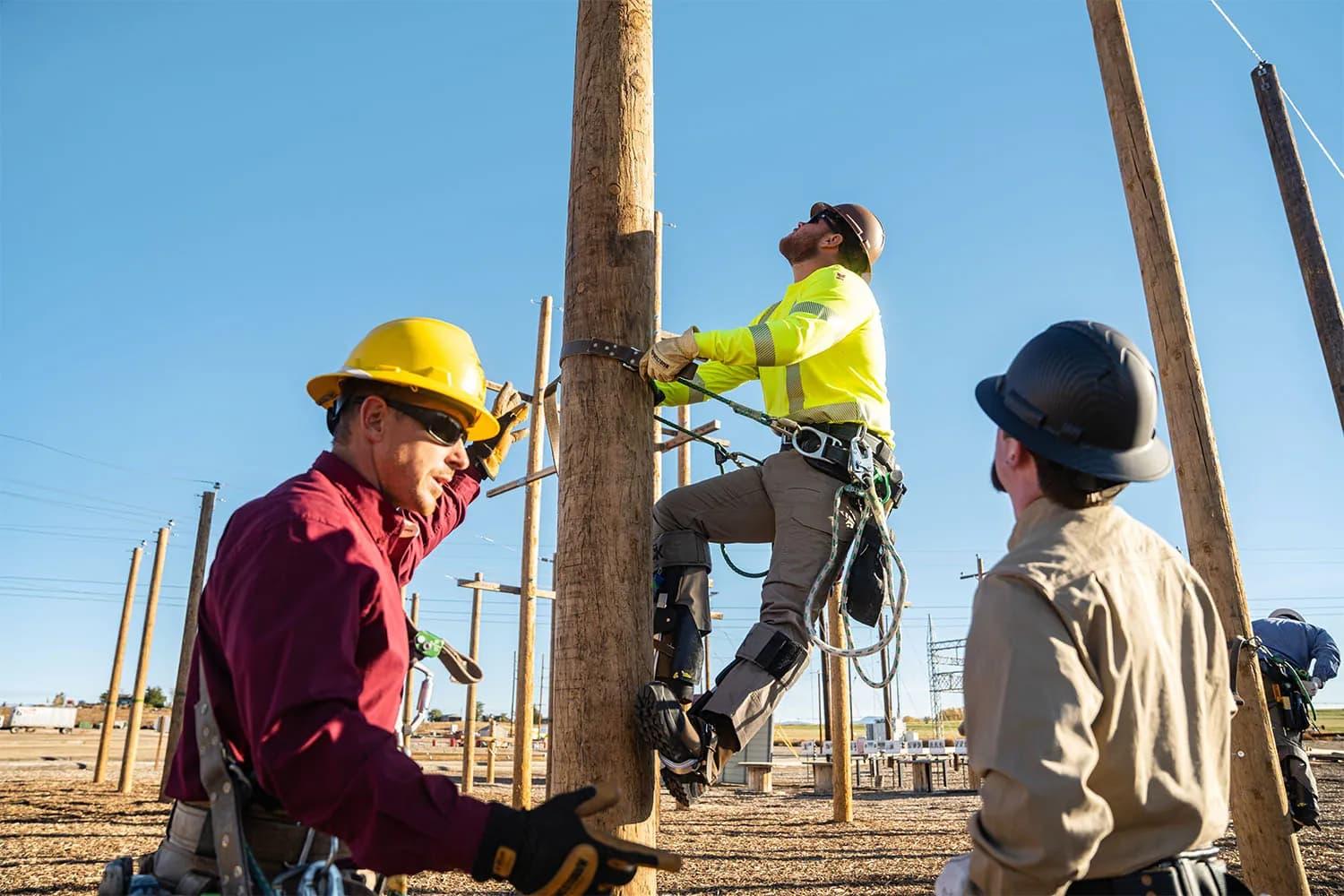 Journeyman training apprentice